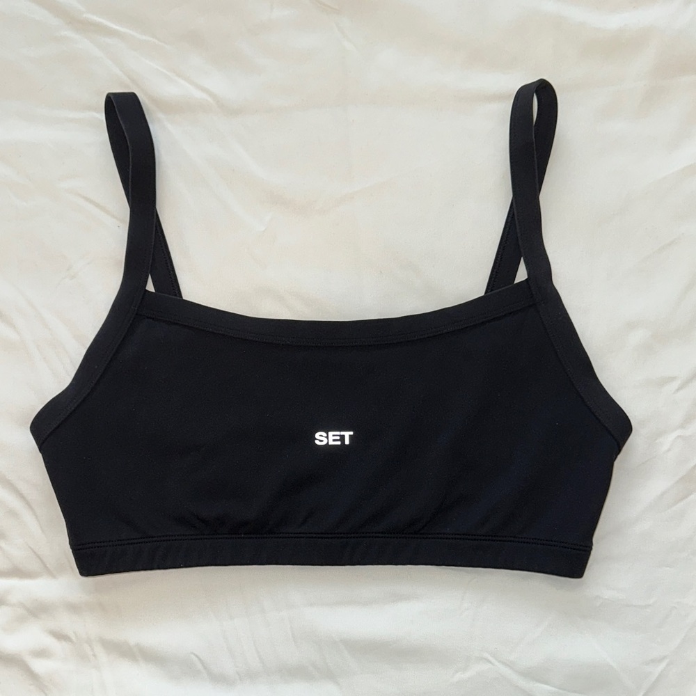 SET Active Black Sports Bra